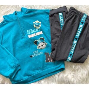 NWT Disney Mickey Mouse Sweatshirt & Pants Set Size 6